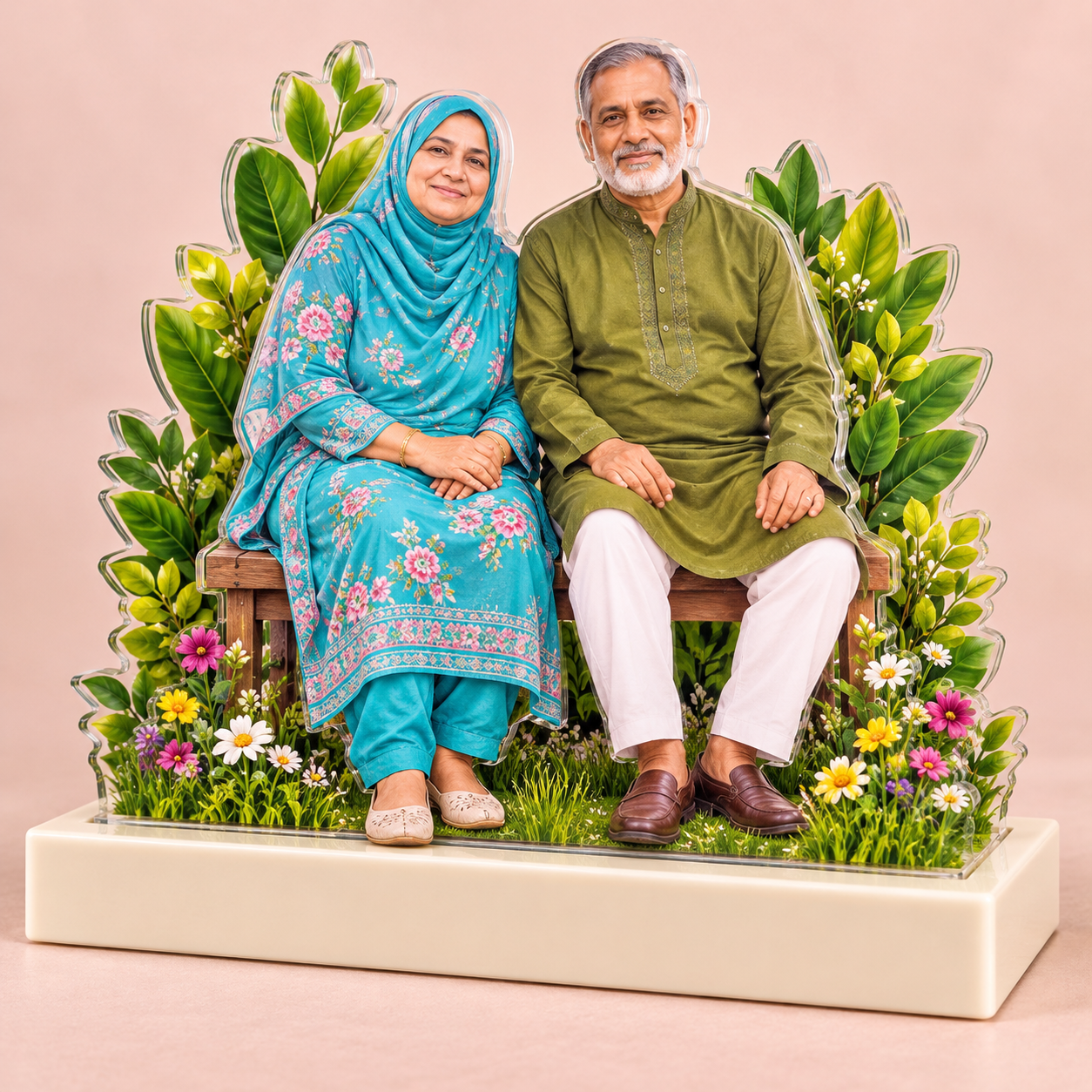 কাস্টম 3D ফটো স্ট্যান্ড — Ready Template